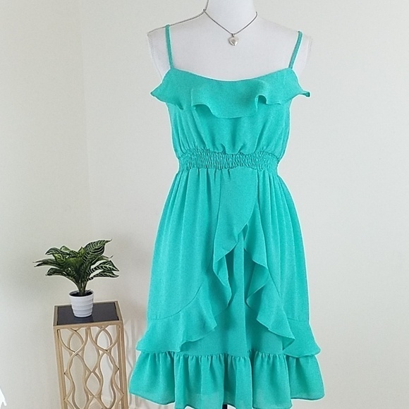 Max&Cleo~Sz XXS~"Anne" Green Tide Party Dress NWT. - Picture 6 of 12